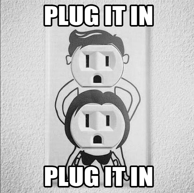 plug it in